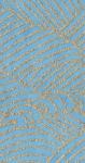 Vagues bleues fond doré Vagues bleues fond doré